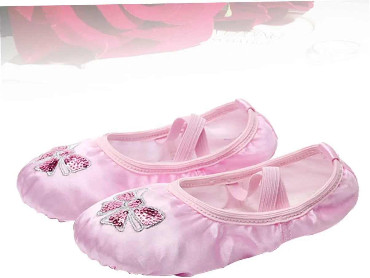 Ballet Shoes Full Sole Yoga Shoes for Dancing Lyrical Shoe Ballet Feet Ballet Practice Shoes Pointe