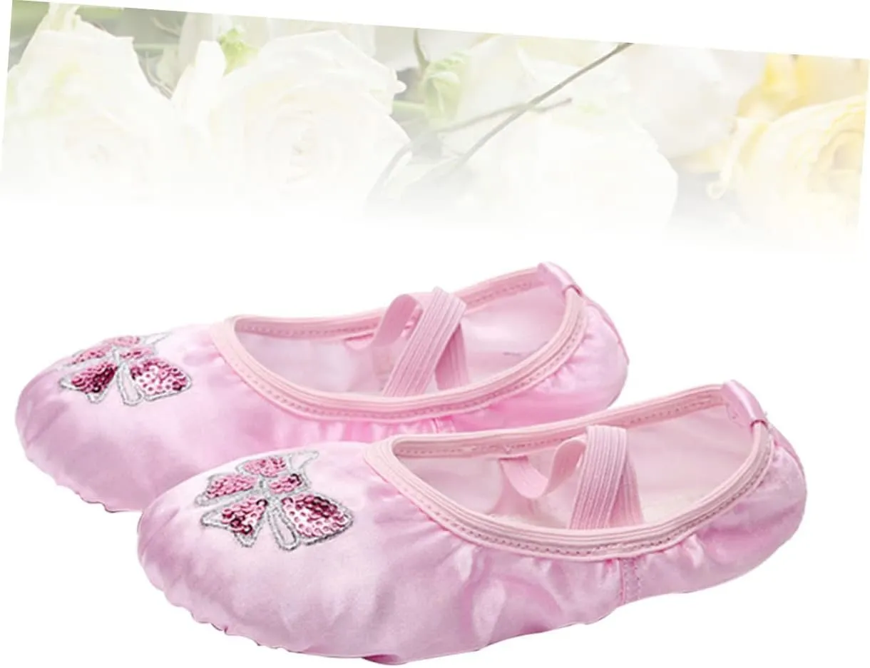 Ballet Shoes Full Sole Yoga Shoes for Dancing Lyrical Shoe Ballet Feet Ballet Practice Shoes Pointe