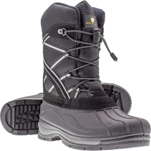 Balto Winter Boots for Men - Waterproof Warm Insulated Mens Snow Boots for Men - Comfortable Durable Outdoor Ski Mens Winter Snow Boots