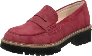 Bandkos Women's Platform Penny Loafers Slip On-Suede Chunky Dress Shoes Casual Business Oxford for Work
