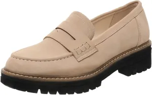 Bandkos Women's Platform Penny Loafers Slip On-Suede Chunky Dress Shoes Casual Business Oxford for Work