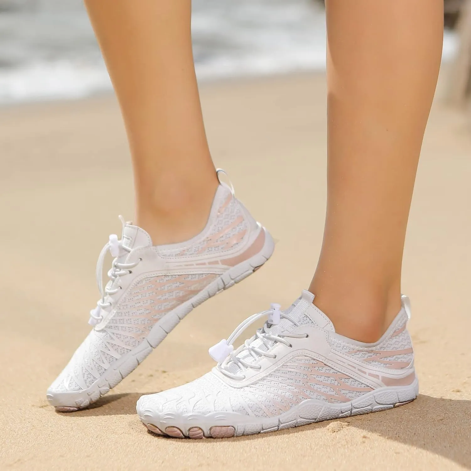Barefoot Shoes for Women & Men, Womens Hike Barefoot Footwear, Unisex Healthy Non-Slip Beach Walking Shoes