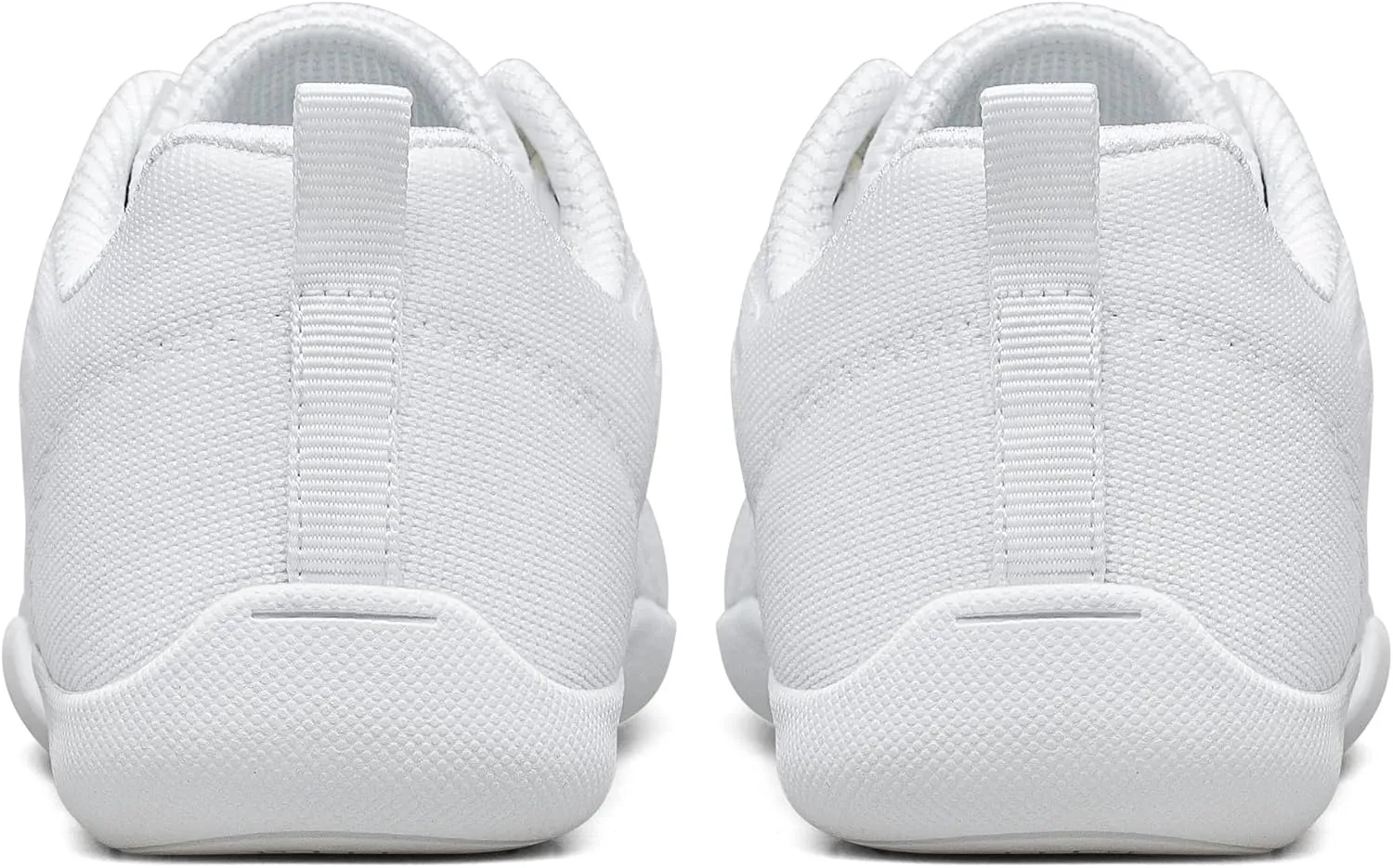 BAXINIER Girls White Cheerleading Shoes Youth Competition Cheer Sneakers Lightweight Athletic Training Dance Tennis Walking Shoes