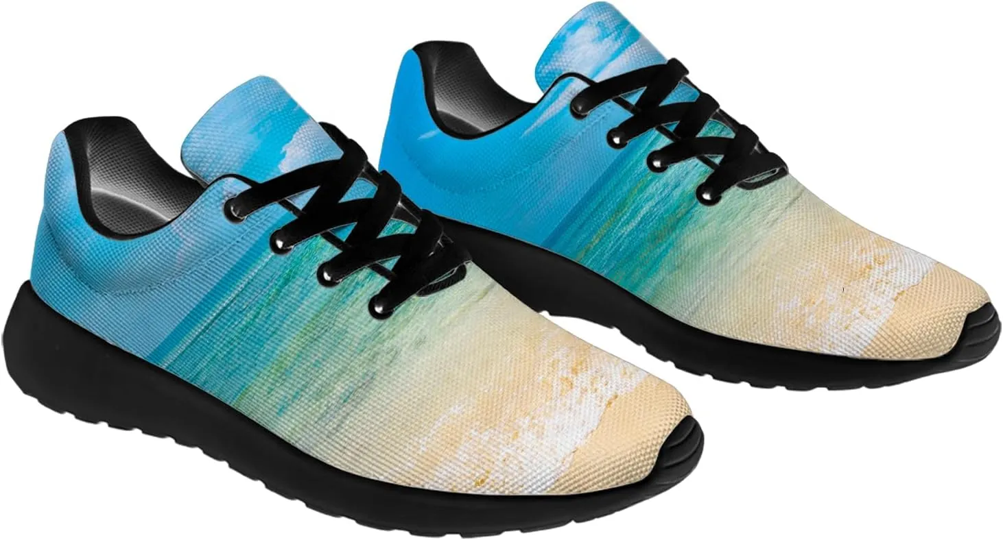 Beach Shoes for Women Men Running Shoes Walking Sneakers Print Tennis Shoes Gifts for Women Men