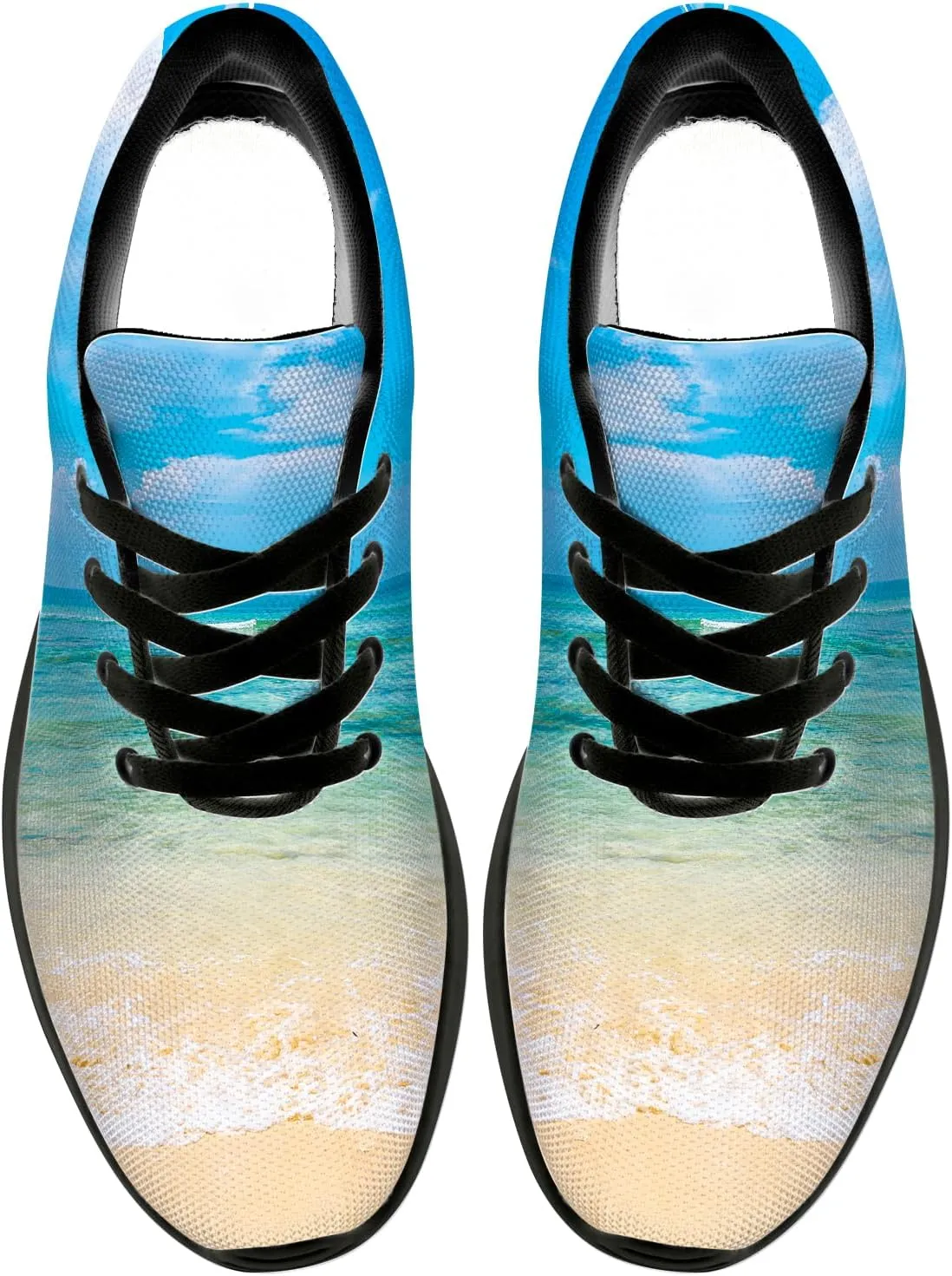 Beach Shoes for Women Men Running Shoes Walking Sneakers Print Tennis Shoes Gifts for Women Men