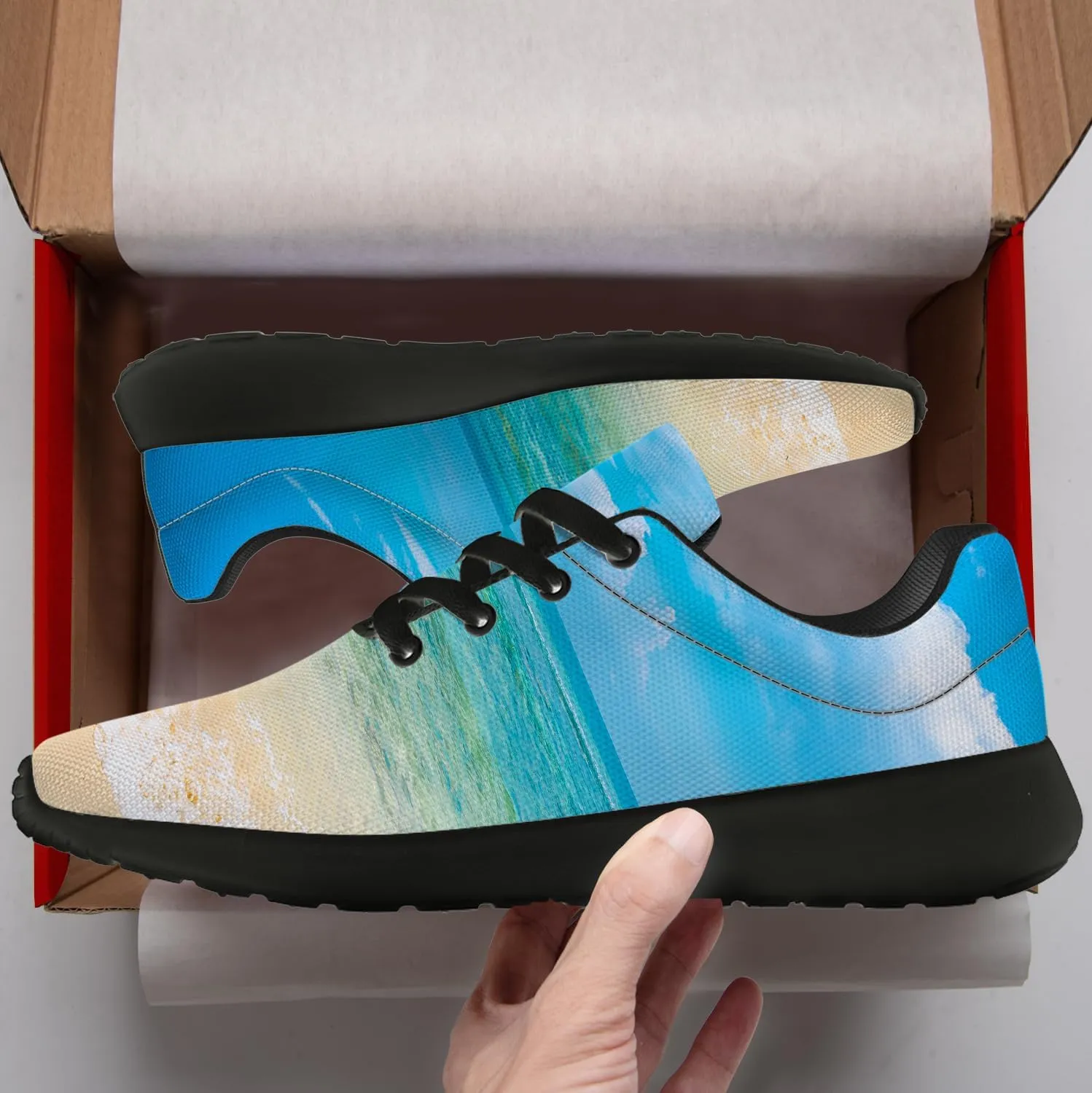 Beach Shoes for Women Men Running Shoes Walking Sneakers Print Tennis Shoes Gifts for Women Men