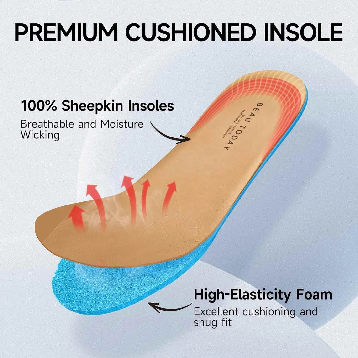 BEAU TODAY Suede Penny Loafers for Women Flats Shoes, Comfortable Slip On Loafers, Driving Loafers Shoes Dress Business Casual Non-Slip Office Work Ladies Shoes