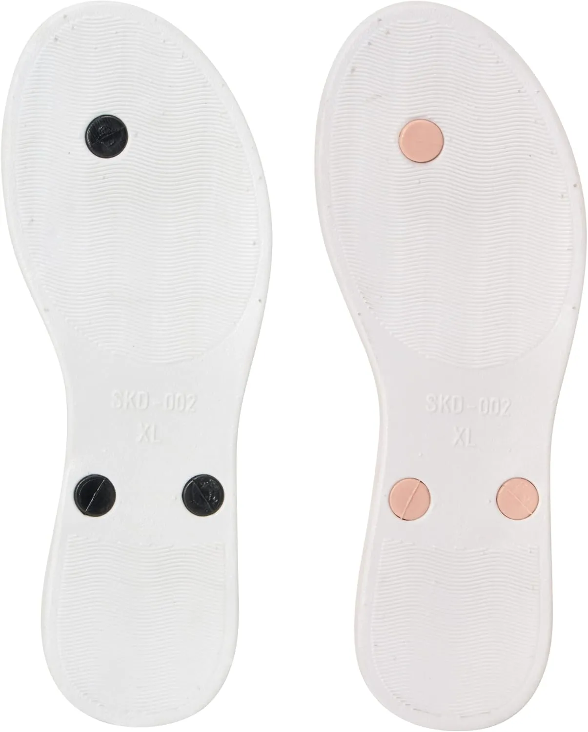 bebe Girls' Sandals - 2 Pack Open Toe Summer Flat Dress Thong T-Strap Sandals with Adjustable Ankle Strap and Cushioned Sole