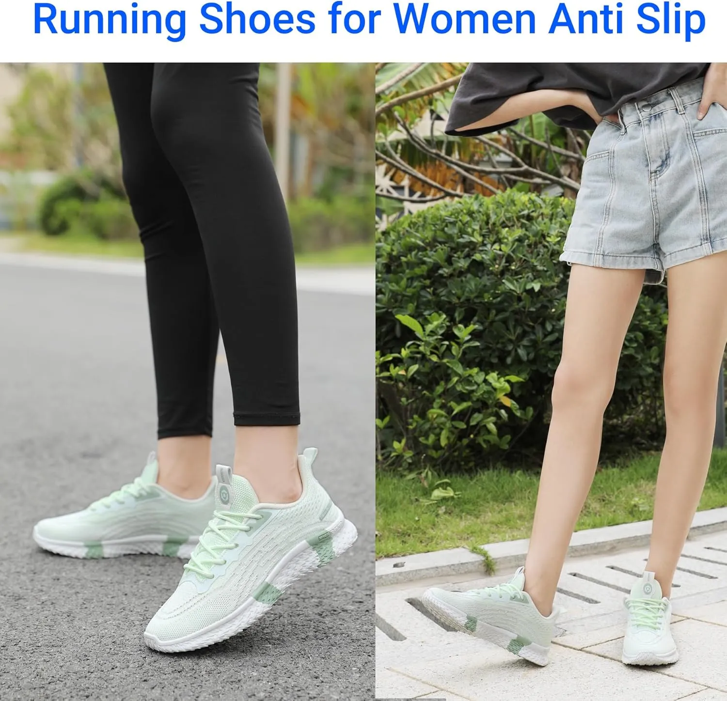 Beita Womens Running Shoes Non Slip Walking Sneakers Breathable Sports Shoes for Gym Travel Work