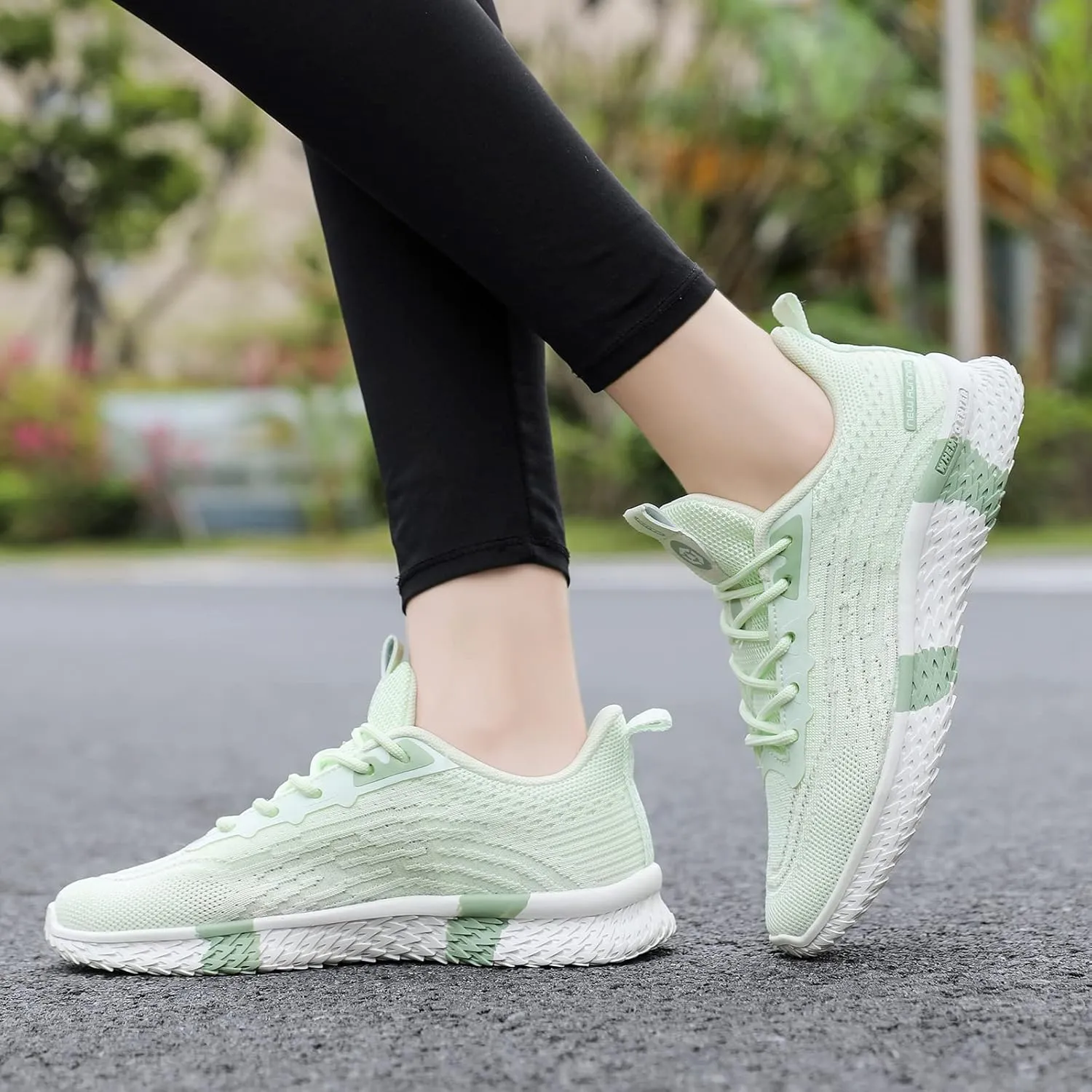 Beita Womens Running Shoes Non Slip Walking Sneakers Breathable Sports Shoes for Gym Travel Work