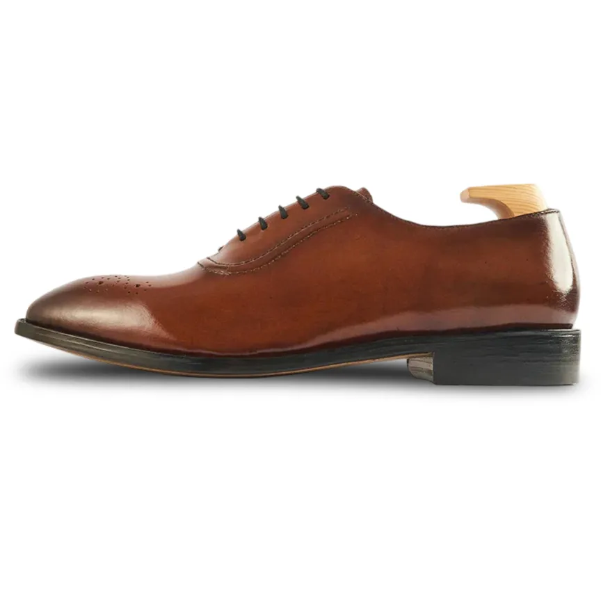 Belfast Tan Oxfords