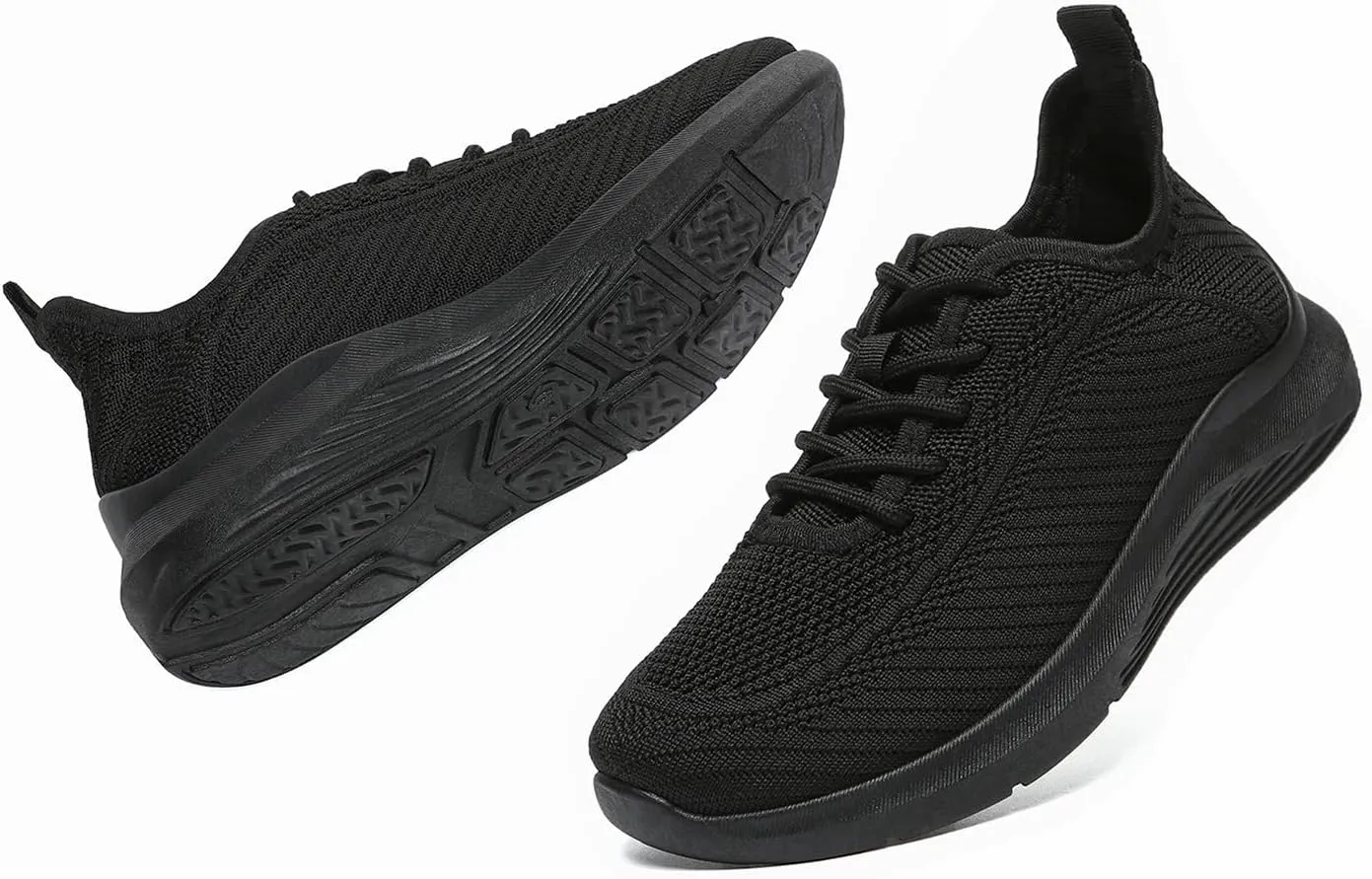 Bernal Sneakers for Women Casual Mesh Breathable Lace Up Walking Shoes Lightweight Non Slip Tennis Gym Workout Shopping Shoes