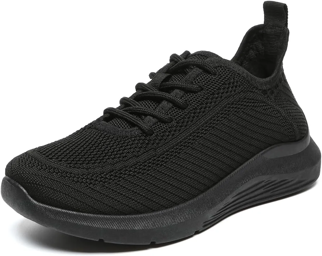 Bernal Sneakers for Women Casual Mesh Breathable Lace Up Walking Shoes Lightweight Non Slip Tennis Gym Workout Shopping Shoes