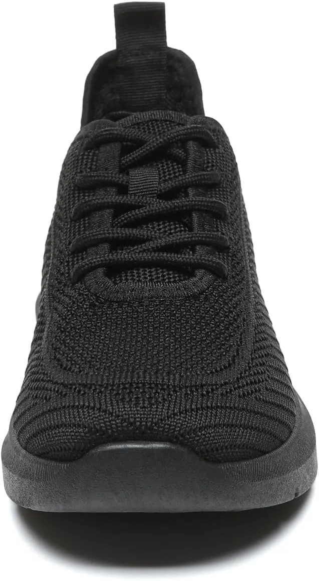 Bernal Sneakers for Women Casual Mesh Breathable Lace Up Walking Shoes Lightweight Non Slip Tennis Gym Workout Shopping Shoes