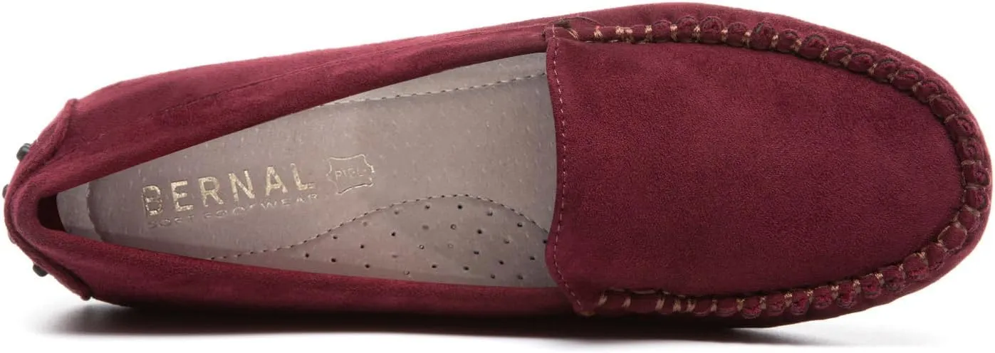 Bernal Women Penny Loafers Casual Comfortable Slip On Flat Shoes Driving Loafers Work Walking Shoes