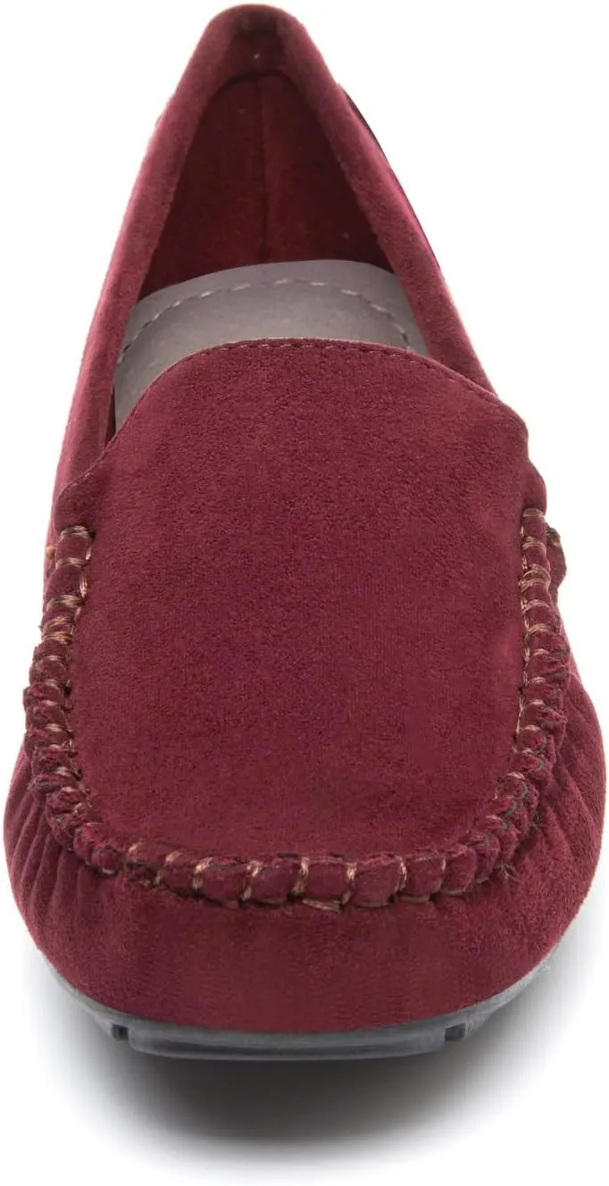 Bernal Women Penny Loafers Casual Comfortable Slip On Flat Shoes Driving Loafers Work Walking Shoes