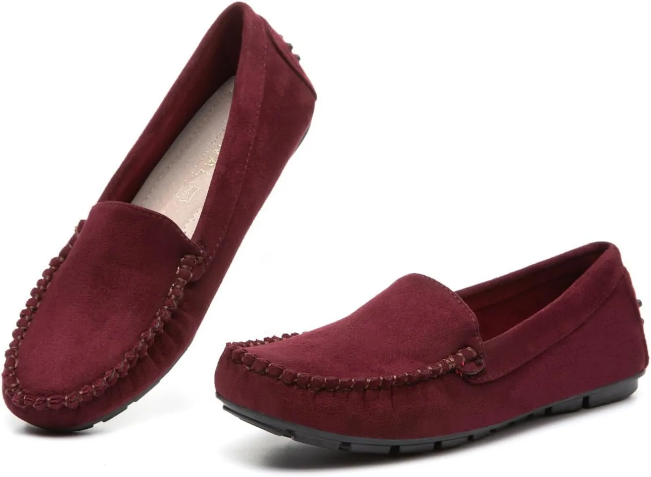 Bernal Women Penny Loafers Casual Comfortable Slip On Flat Shoes Driving Loafers Work Walking Shoes