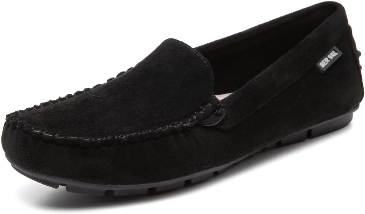 Bernal Women Penny Loafers Casual Comfortable Slip On Flat Shoes Driving Loafers Work Walking Shoes