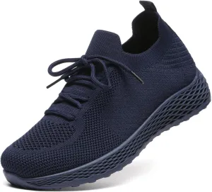 Bernal Womens Walking Tennis Shoes Casual Non Slip Gym Workout Shoes Breathable Mesh Working Sneakers