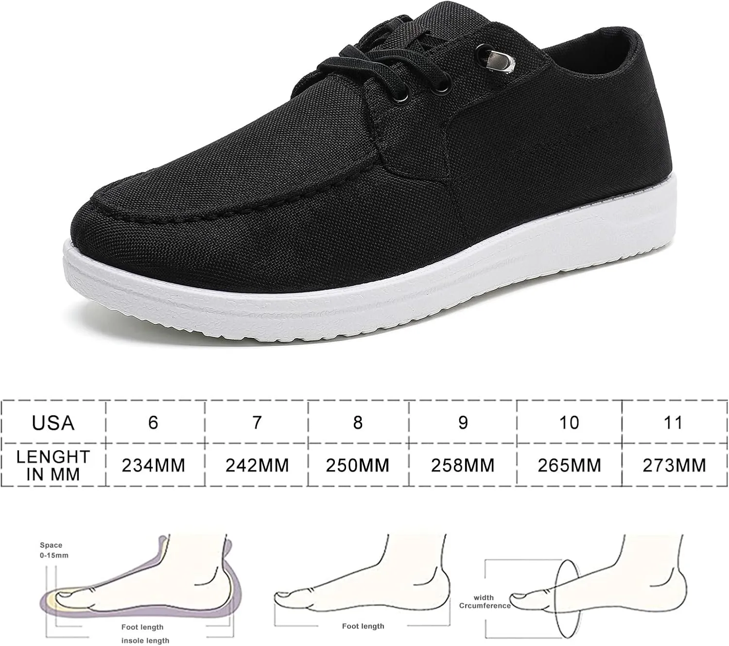 Betrue Lightweight Boat Shoes for Women, Womens Casual Loafers, Womens Slip On Deck Shoes, Breathable Canvas Sneakers for Women