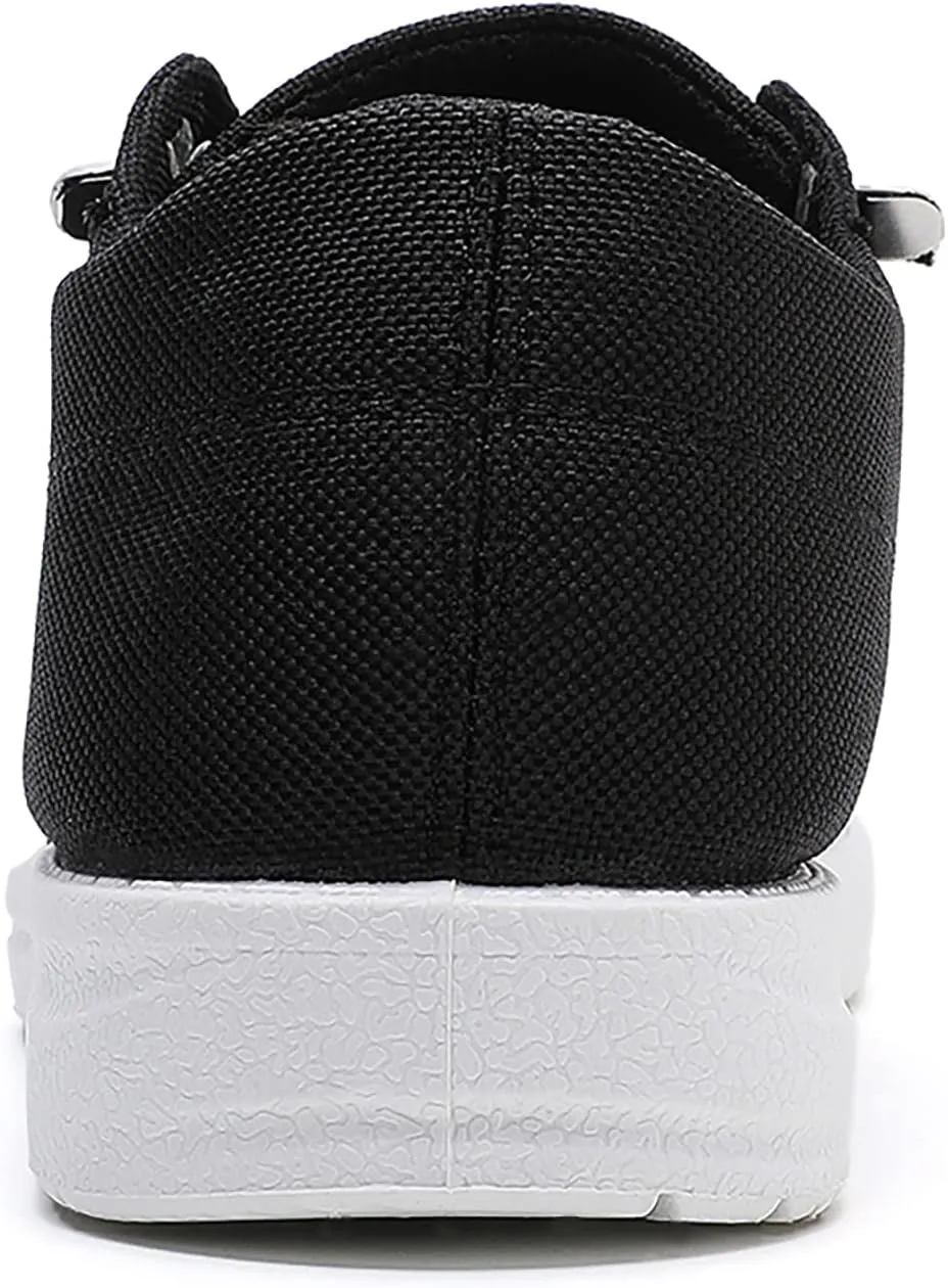 Betrue Lightweight Boat Shoes for Women, Womens Casual Loafers, Womens Slip On Deck Shoes, Breathable Canvas Sneakers for Women