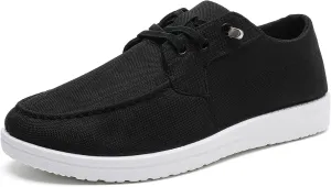 Betrue Lightweight Boat Shoes for Women, Womens Casual Loafers, Womens Slip On Deck Shoes, Breathable Canvas Sneakers for Women