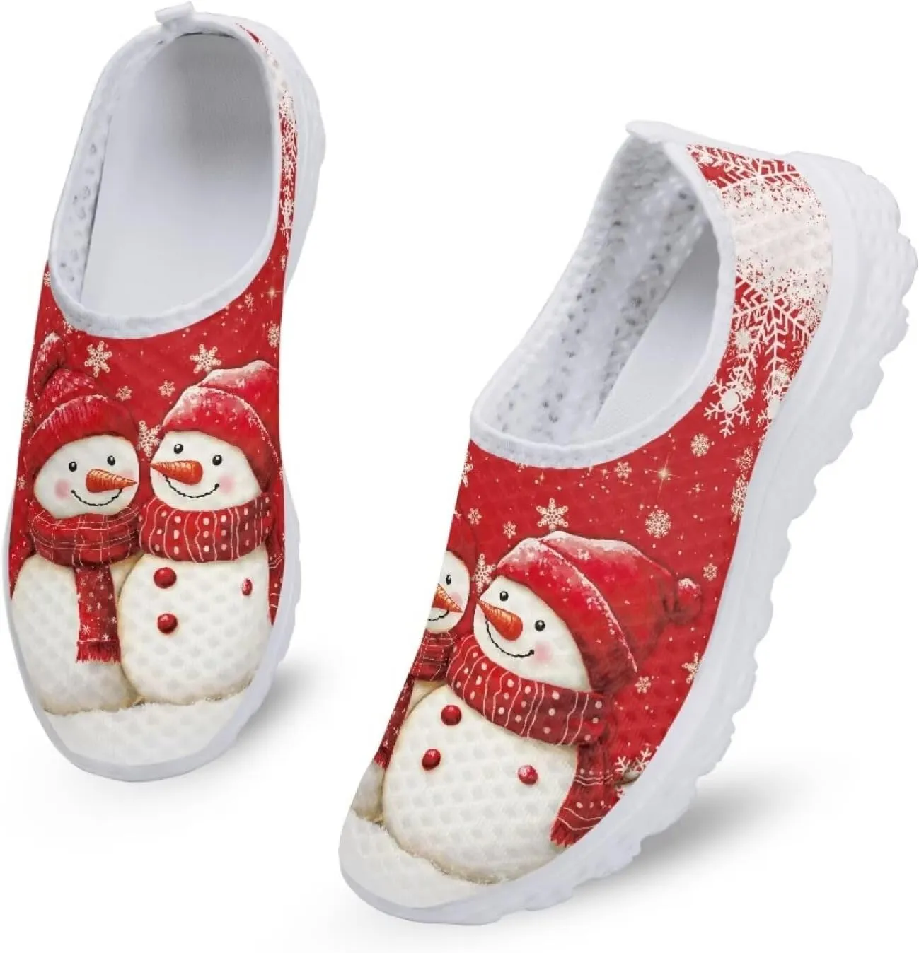 BIGCARJOB Women Walking Shoes Running Shoes Slip-on Sneakers for Woman Casual Sport Shoes Athletic Sock Shoes
