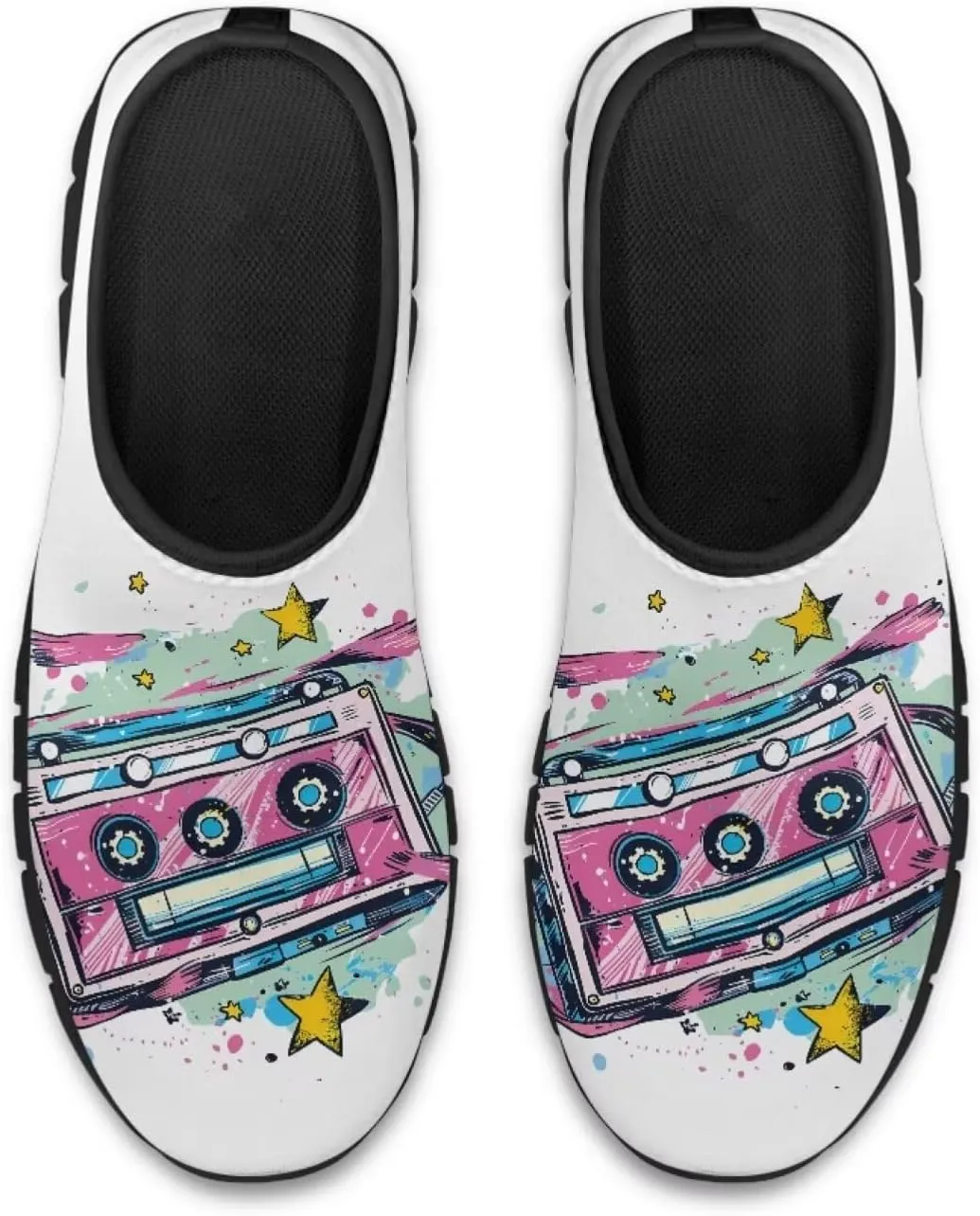 Binienty Women's Casual Loafers Trendy Running Shoes Lightweight Athletic Tennis Training Shoes Non-Slip