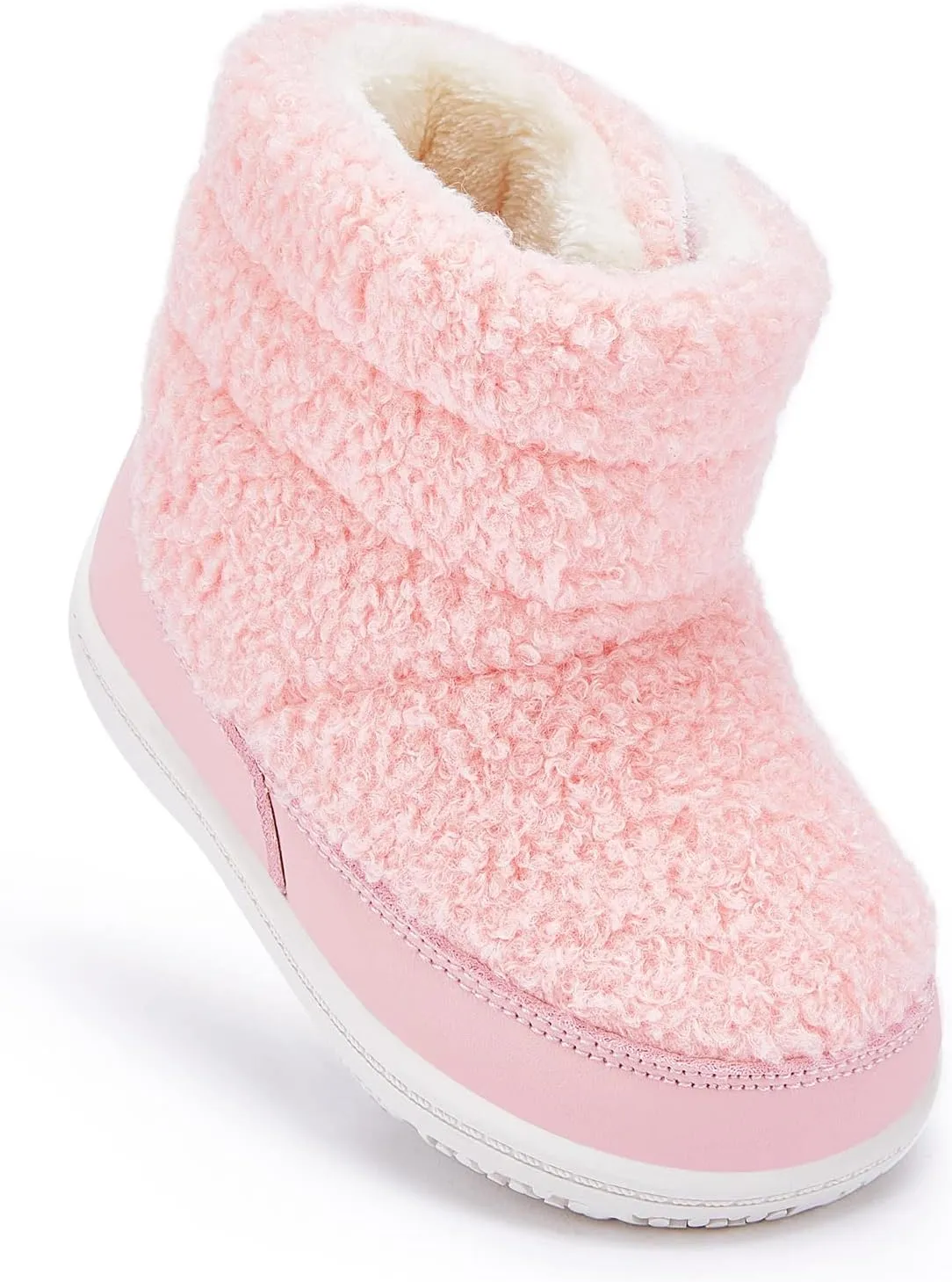 BMCiTYBM Baby Snow Boots Boys Girls Winter Warm Shoes Lightweight Outdoor Shoes for Infant Toddler 6 9 12 18 24 Months