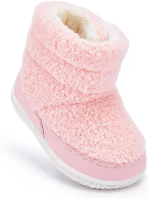 BMCiTYBM Baby Snow Boots Boys Girls Winter Warm Shoes Lightweight Outdoor Shoes for Infant Toddler 6 9 12 18 24 Months