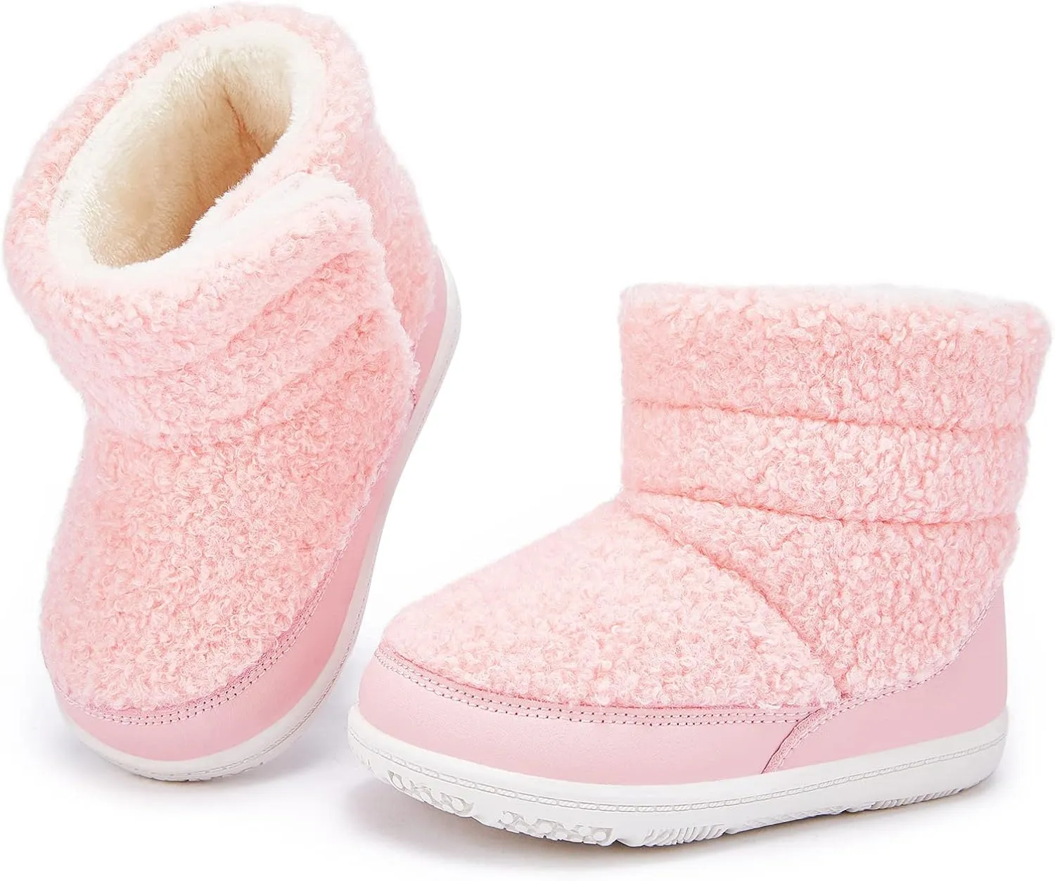 BMCiTYBM Baby Snow Boots Boys Girls Winter Warm Shoes Lightweight Outdoor Shoes for Infant Toddler 6 9 12 18 24 Months