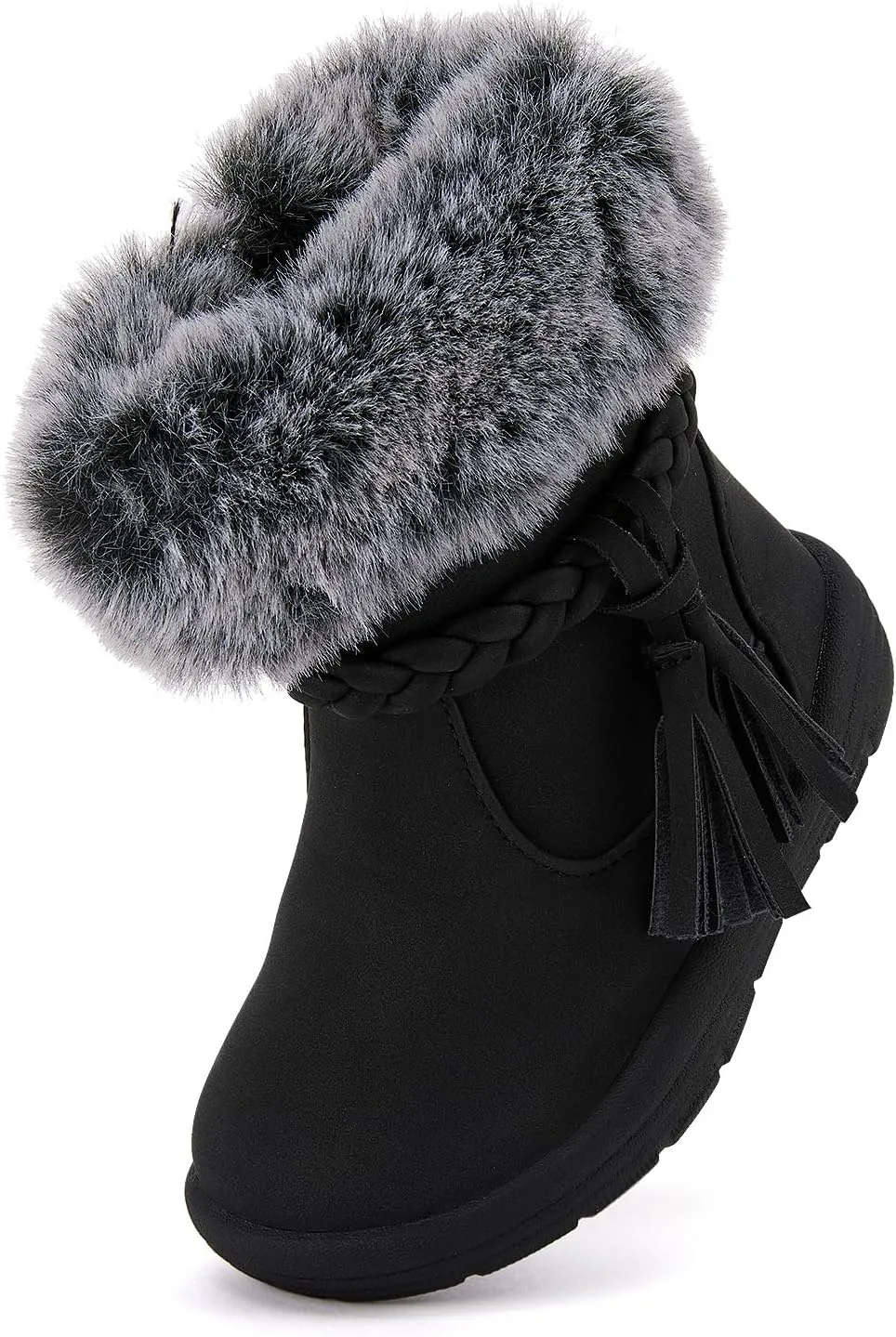 BMCiTYBM Baby Snow Boots Infant Boy Girl Winter Boots Nonslip Lightweight Outdoor Warm Shoes for Cold Weather 6 9 12 18 24 Months(Infant/Toddler)