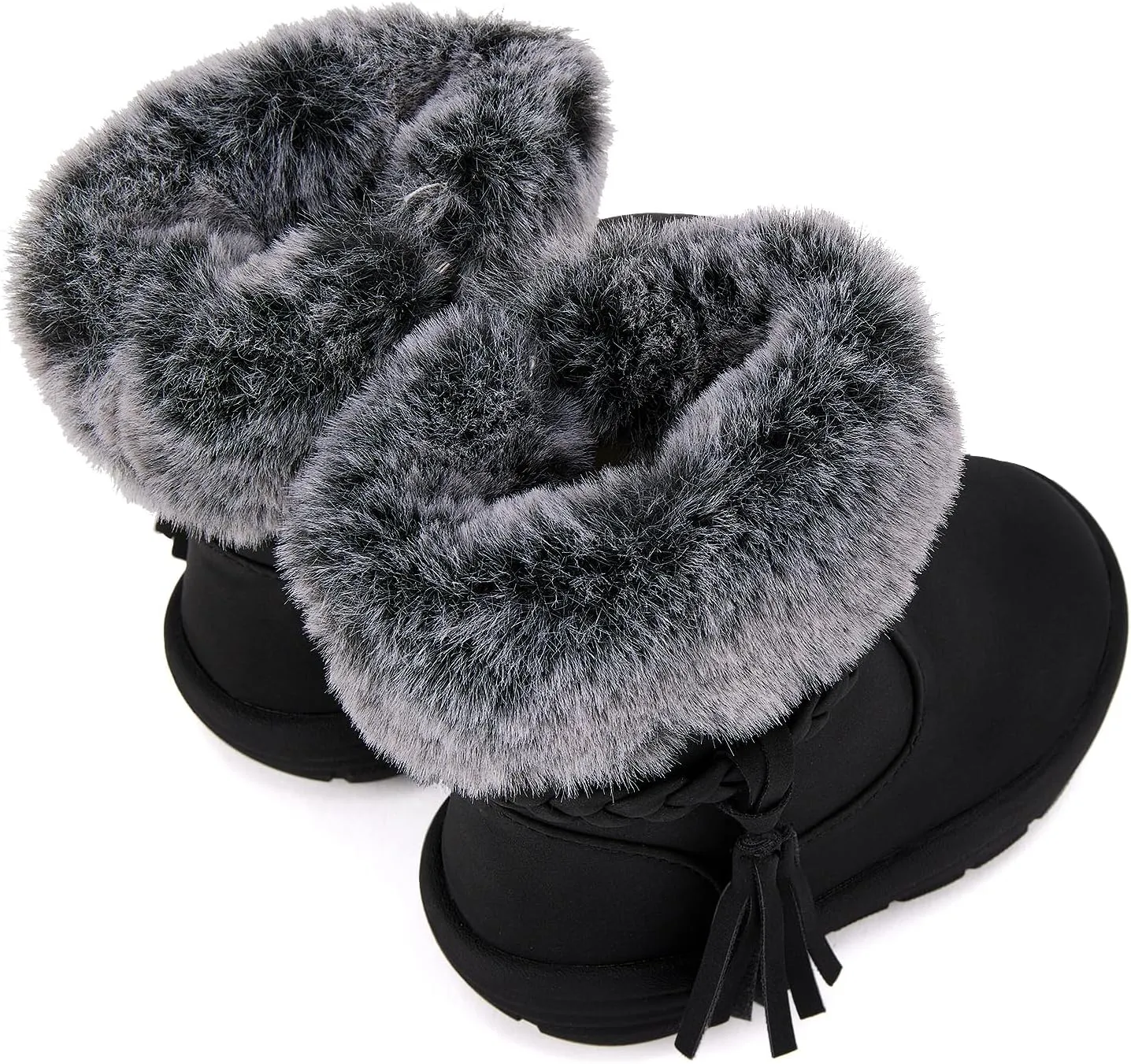 BMCiTYBM Baby Snow Boots Infant Boy Girl Winter Boots Nonslip Lightweight Outdoor Warm Shoes for Cold Weather 6 9 12 18 24 Months(Infant/Toddler)