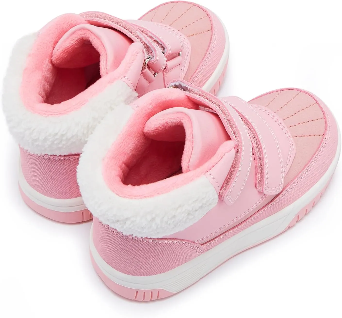 BMCiTYBM Toddler Snow Boots Boys Girls Winter Warm Shoes High Top Outdoor Sneakers for Cold Weather