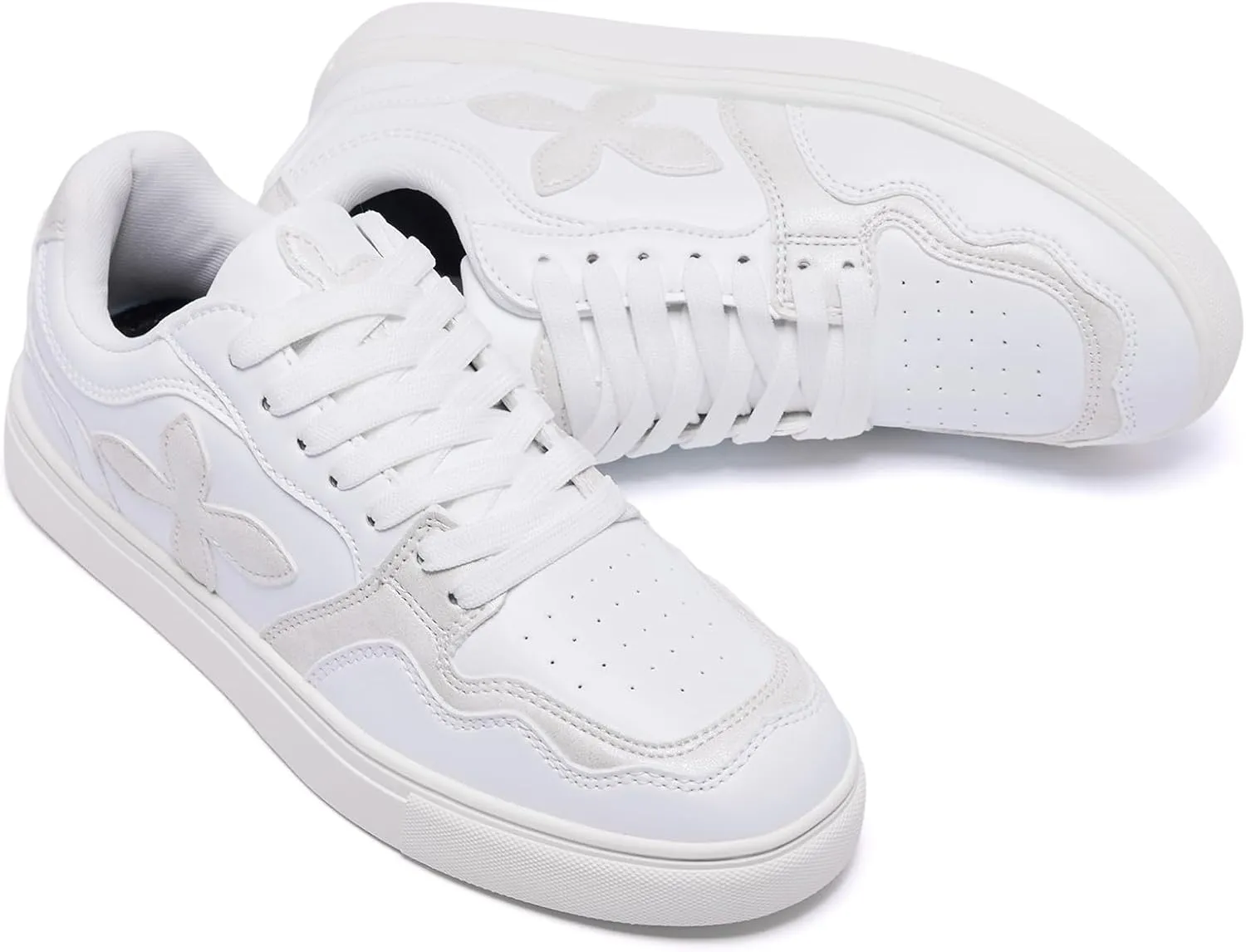 BosenHulu Sneakers for Women, Stylish Comfortable Women's Walking Shoes Ideal for Casual Skateboard & School