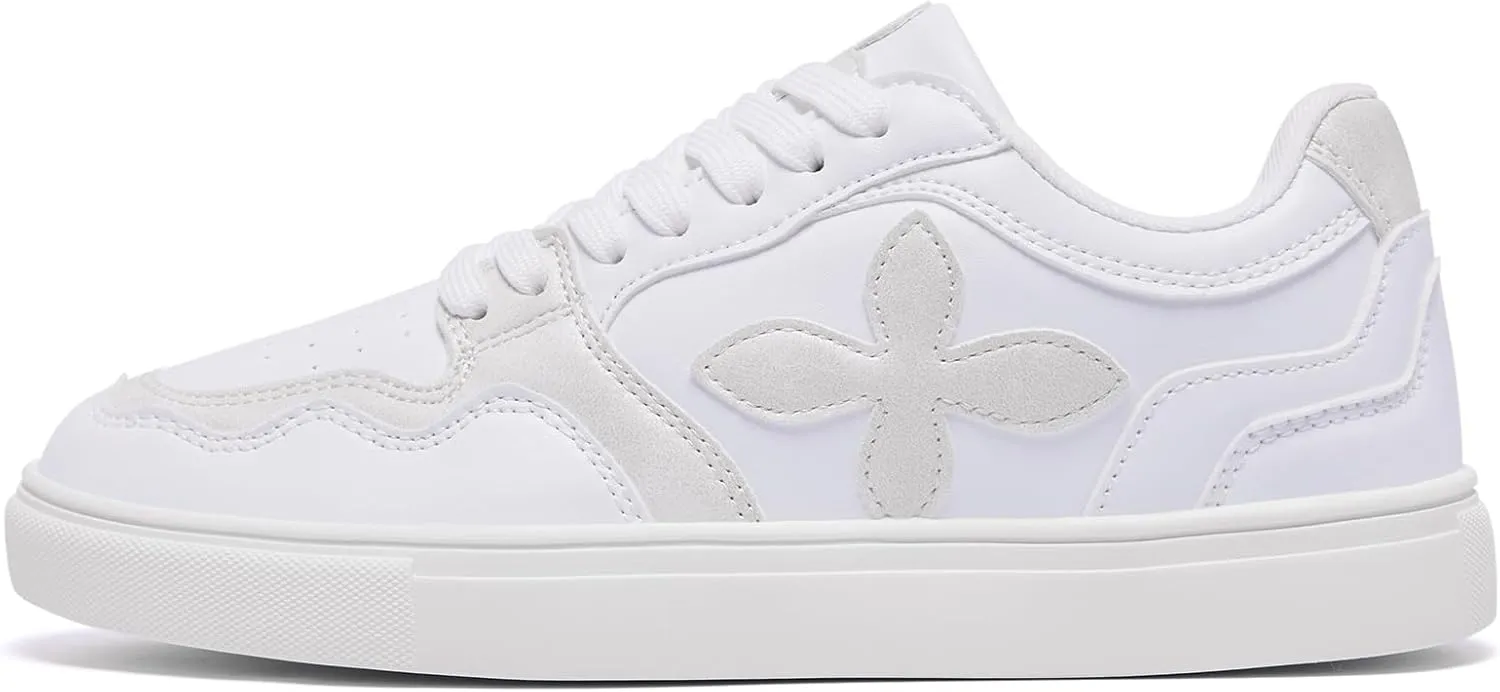 BosenHulu Sneakers for Women, Stylish Comfortable Women's Walking Shoes Ideal for Casual Skateboard & School