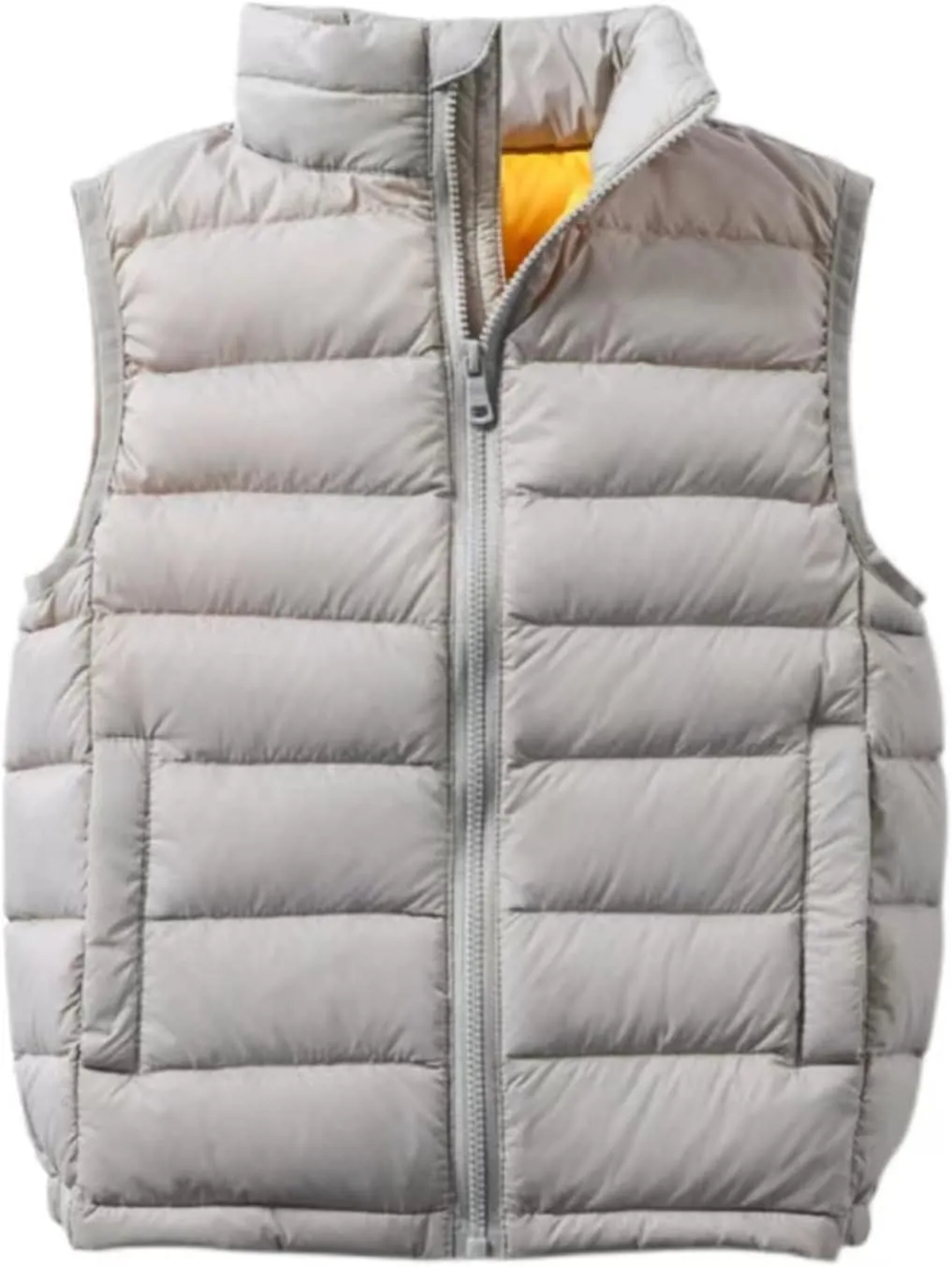 Boys And Girls Down Vest Sleeveless Jacket, Boys And Girls Fluffy Down Vest