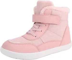 Boys Girls Barefoot Winter Boots With Wide Toe Box Slip Drop Sole Ankle Winter Snow Boots Boots for Toddler Boys Size 5