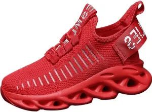 Boys Girls Lightweight Running Shoes Kids Slip On Athletic Walking Sneakers for Toddler/Little Kid/Big Kid