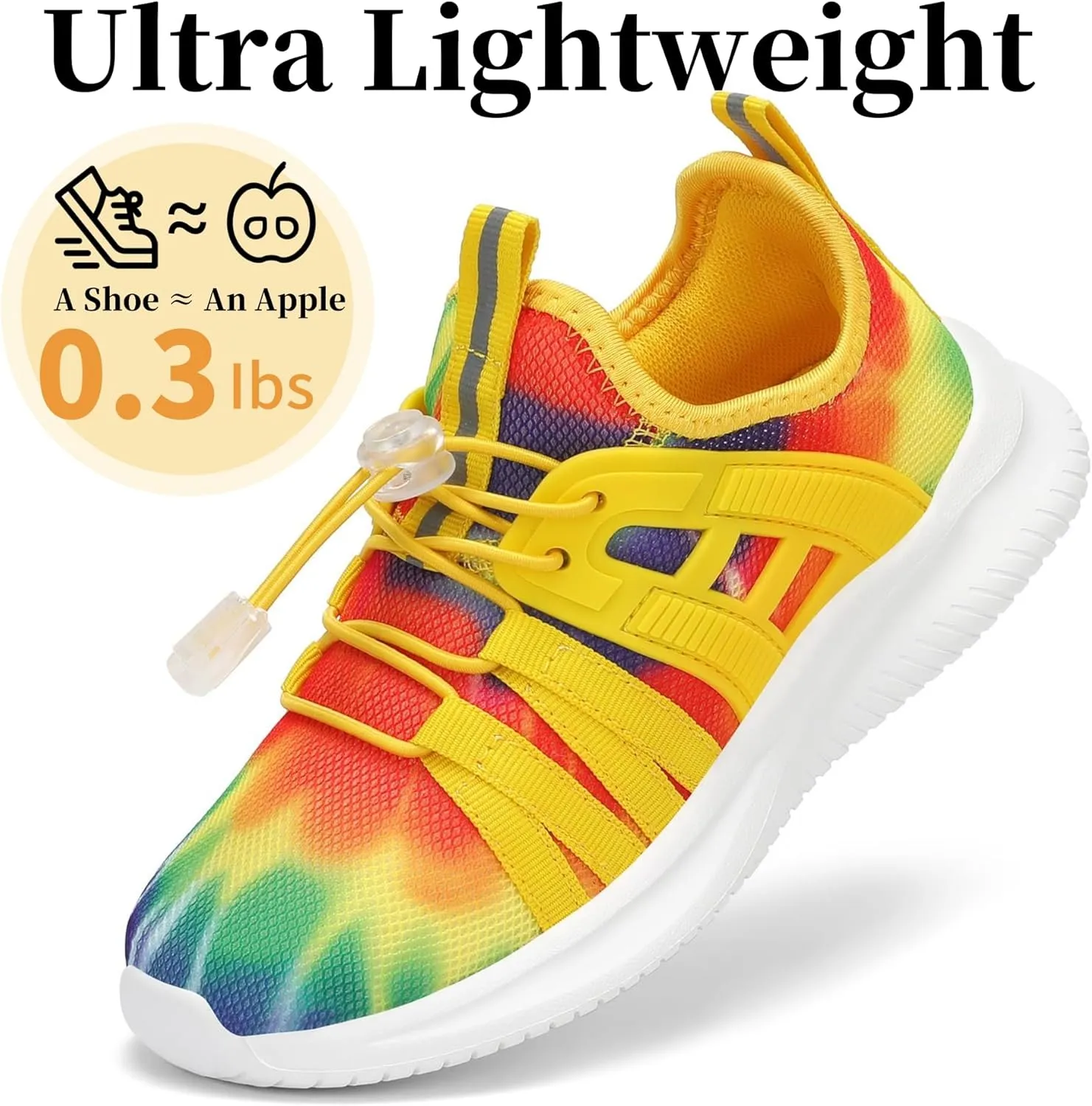Boys Girls Sneakers Breathable Kids Running Shoes Comfortable Tennis Shoes Lightweight Toddler/Little Kid/Big Kid