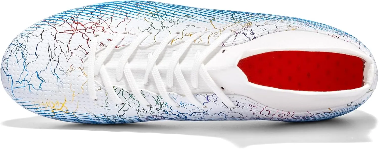 Boys Girls Soccer Cleats Football Cleats Youth Firm Groud Soccer Shoes Athletics Outdoor Football Shoes Sneakers