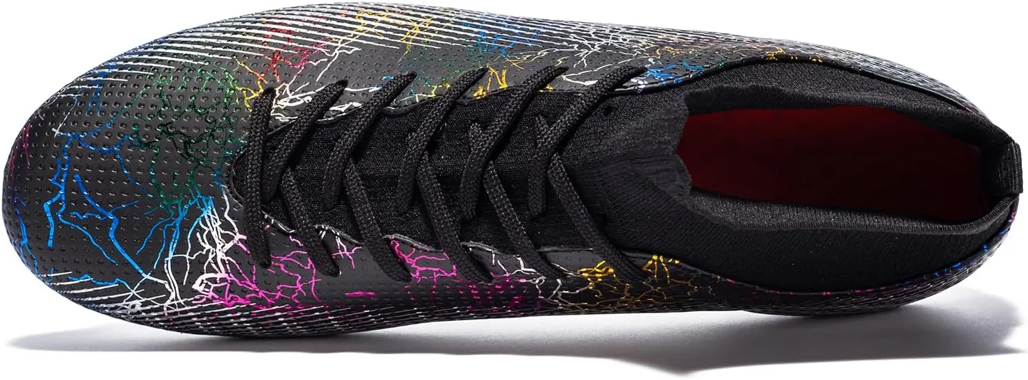 Boys Girls Soccer Cleats Football Cleats Youth Firm Groud Soccer Shoes Athletics Outdoor Football Shoes Sneakers