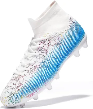 Boys Girls Soccer Cleats Football Cleats Youth Firm Groud Soccer Shoes Athletics Outdoor Football Shoes Sneakers