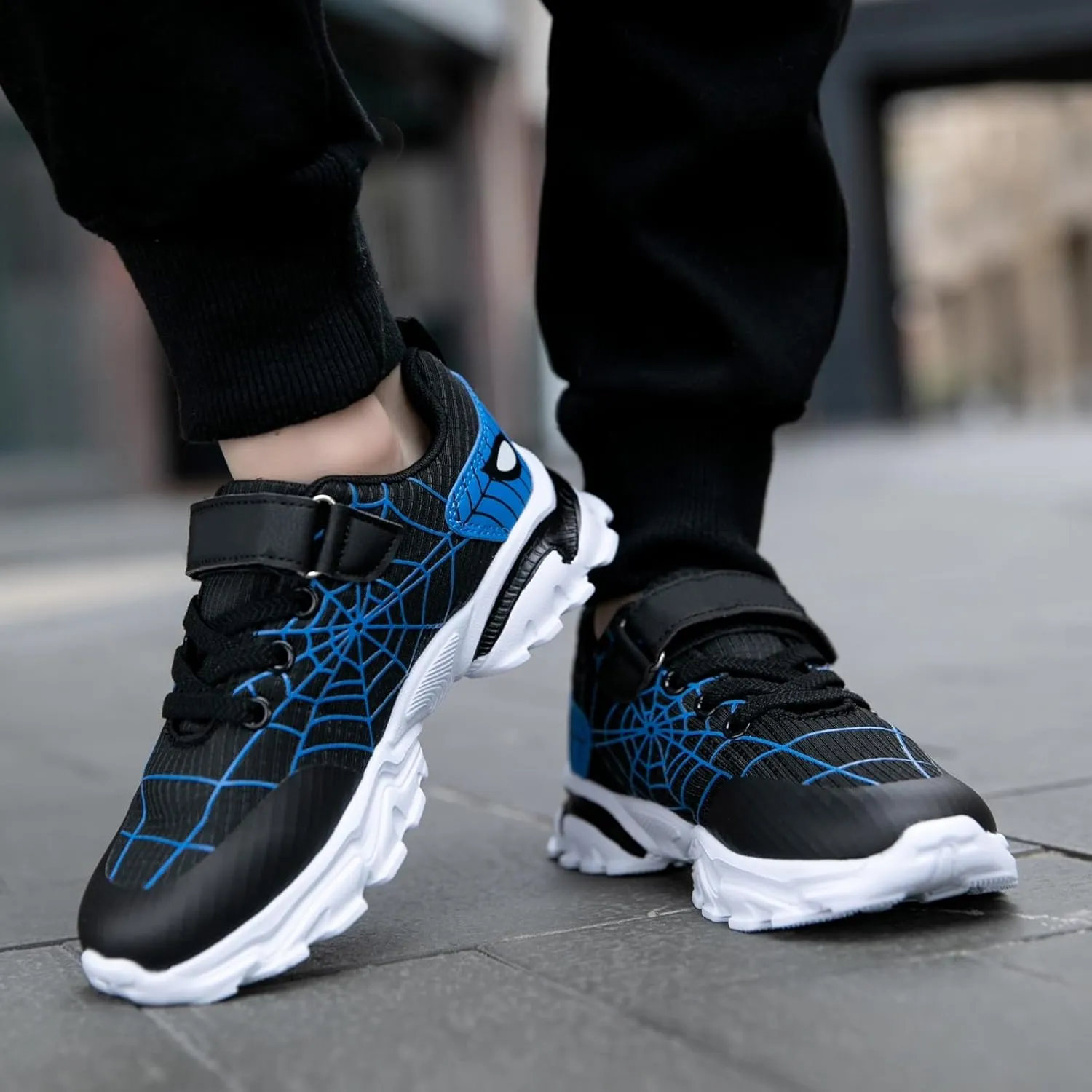 Boys' Running Shoes for Kids Sneakers Lightweight Girls Athletic Shoes Breathable Tennis Sport Fitness & Cross Training