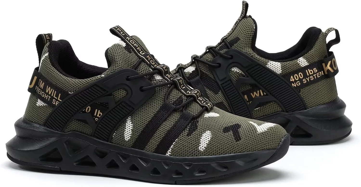 Boys Tennis Shoes Girls Kids Slip on Sneakers Lightweight Running Shoes for Athletic Walking