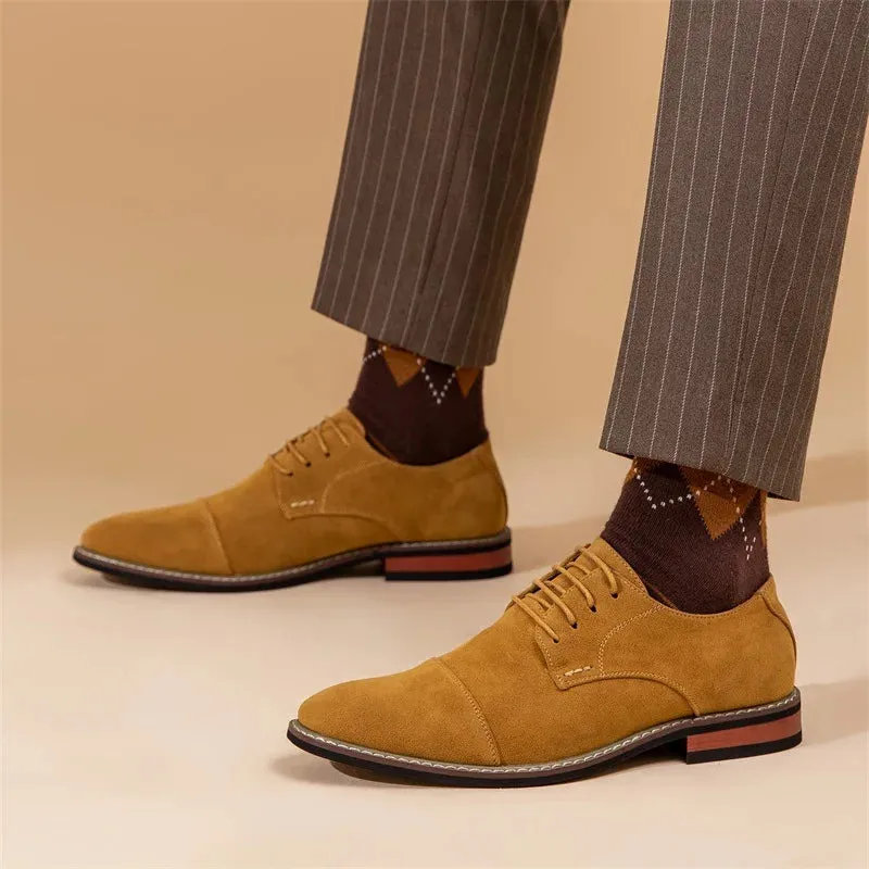 Braunton Suede Oxfords
