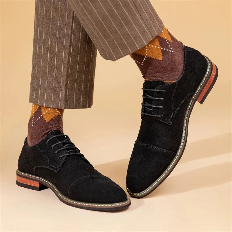Braunton Suede Oxfords