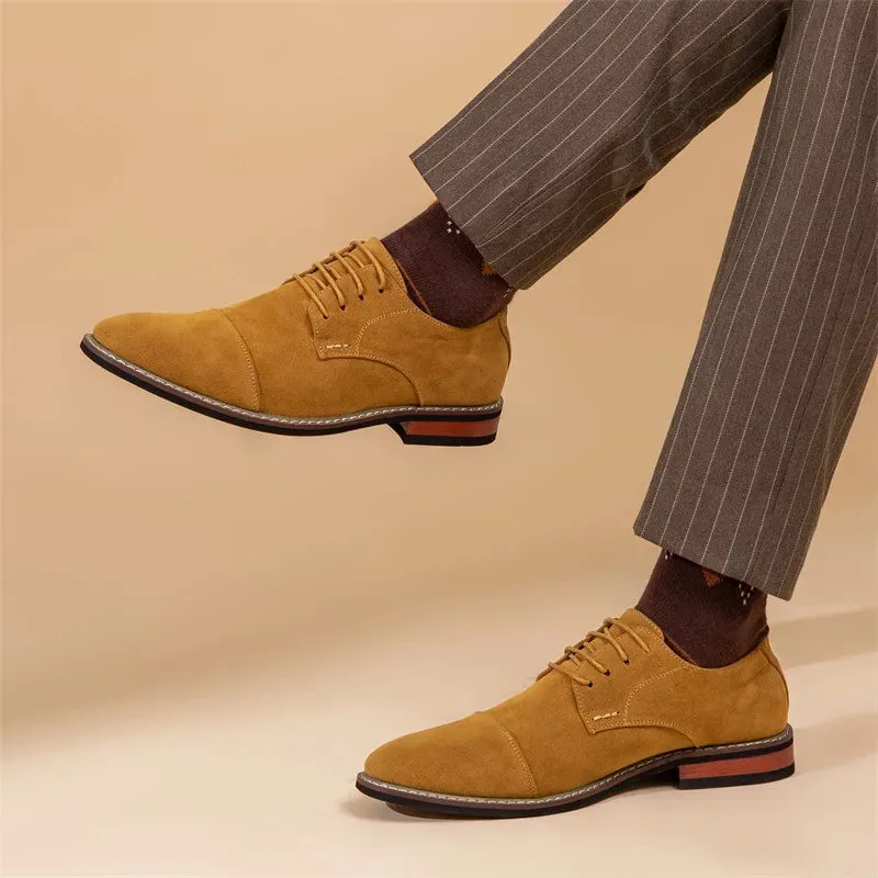 Braunton Suede Oxfords