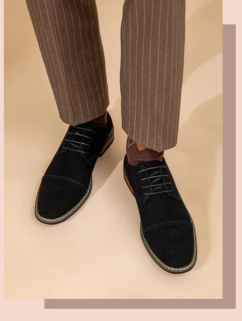 Braunton Suede Oxfords