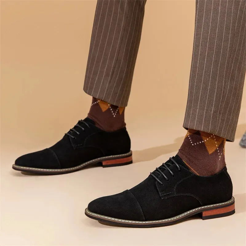 Braunton Suede Oxfords